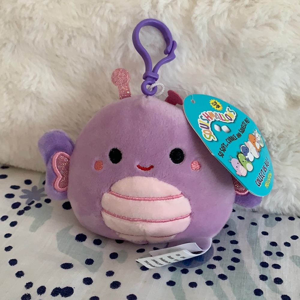 3.5” squishmallow clip on from the brand KellyToy
